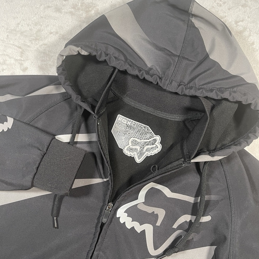 Fox Tech FX Bionic 5000mm Hooded Black Jacket FOX Racing Motosport Mens‎ Sm